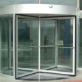 Shopping mall entrance 4 wings automatic glass revolving door